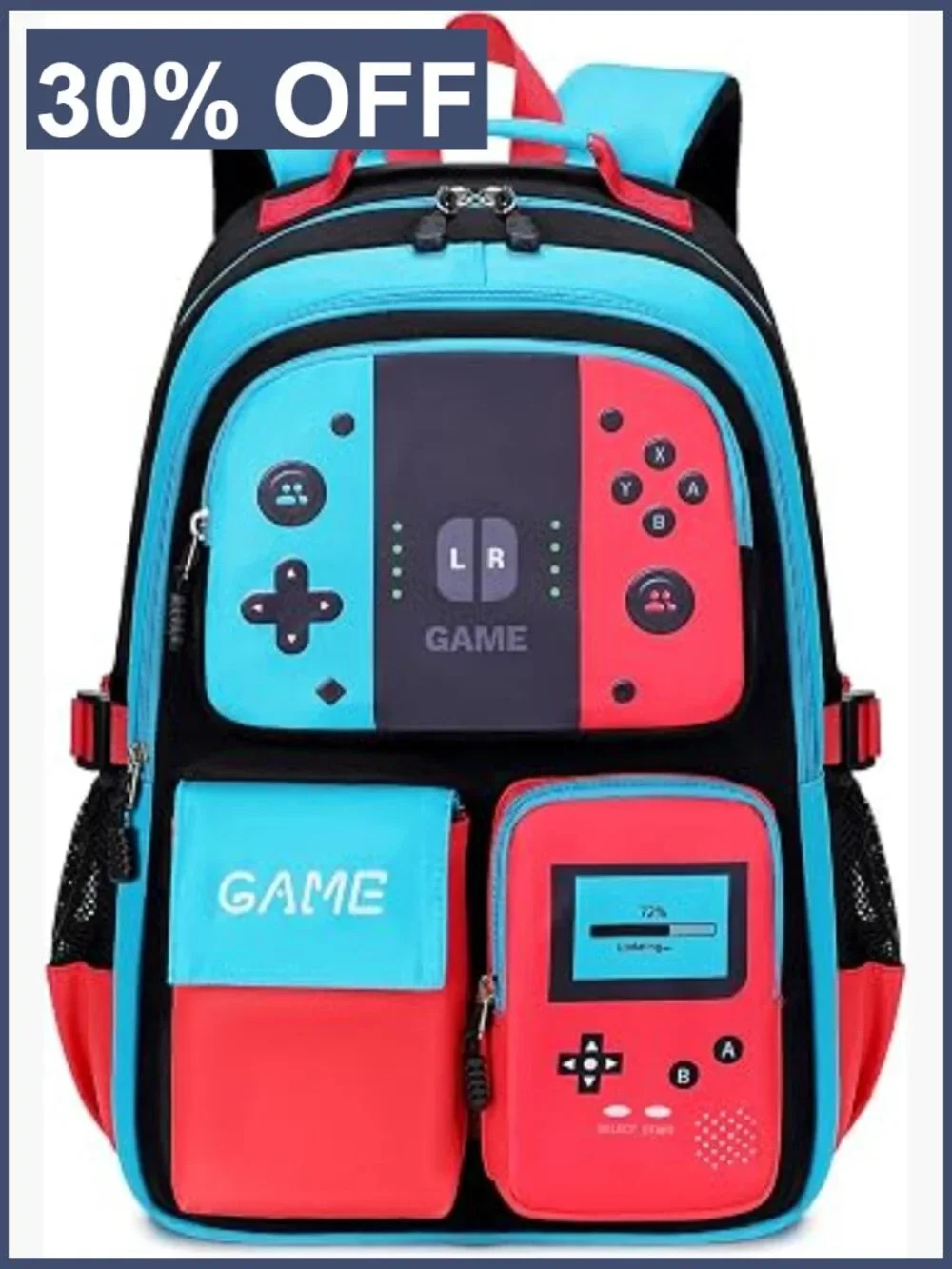 Kids' Backpack Large Capacity School Bag Glow in the Dark Teen Bookbag